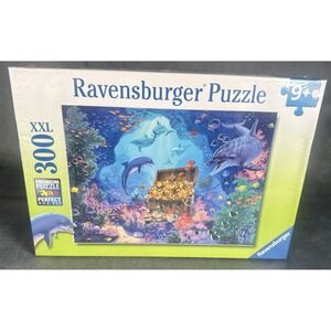 Ravensburger 300 Piece XXL Puzzle "Deep Sea Treasure" Ages 9+  NEW Sealed